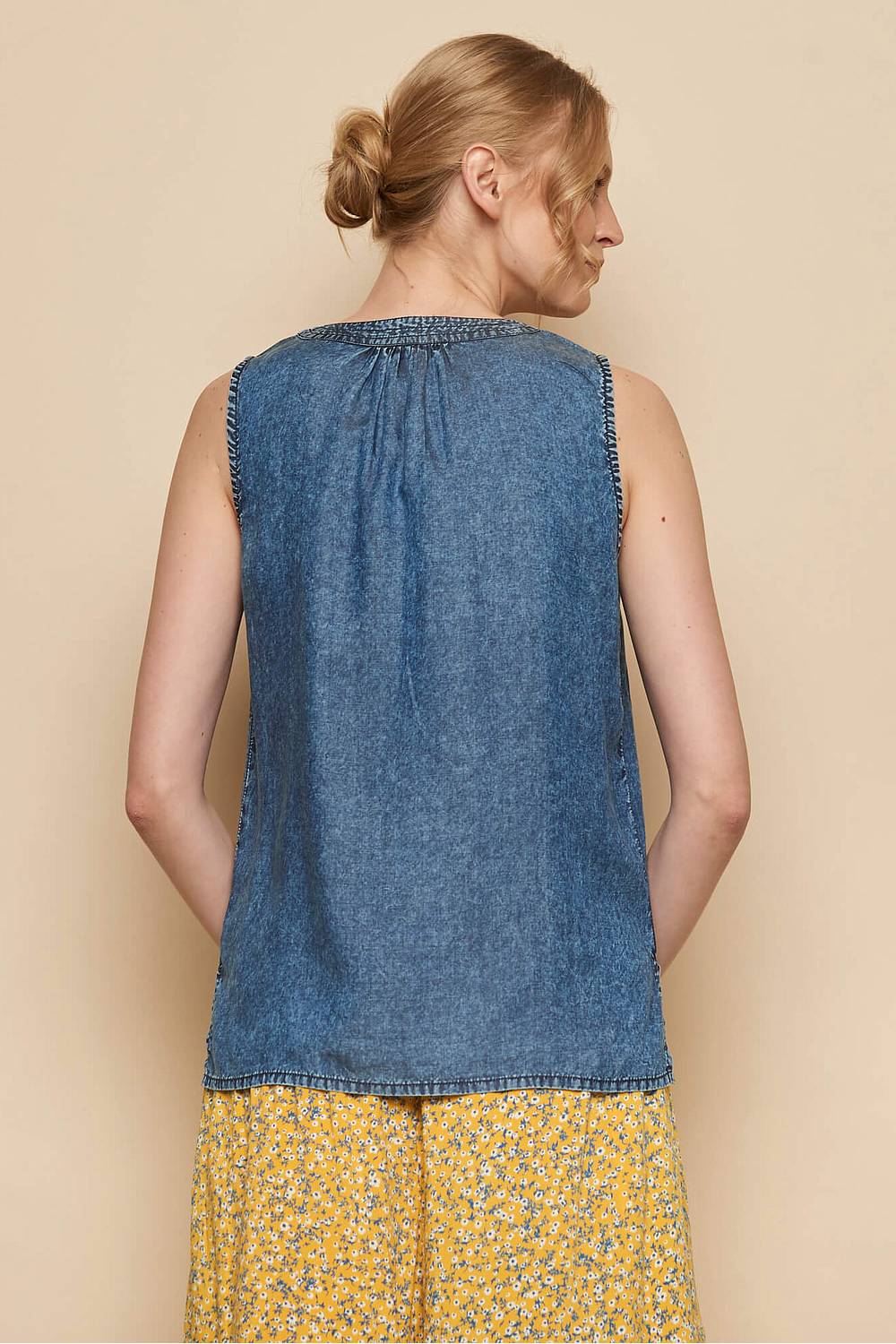 SALE -50%: Shirt in denim von Tranquillo