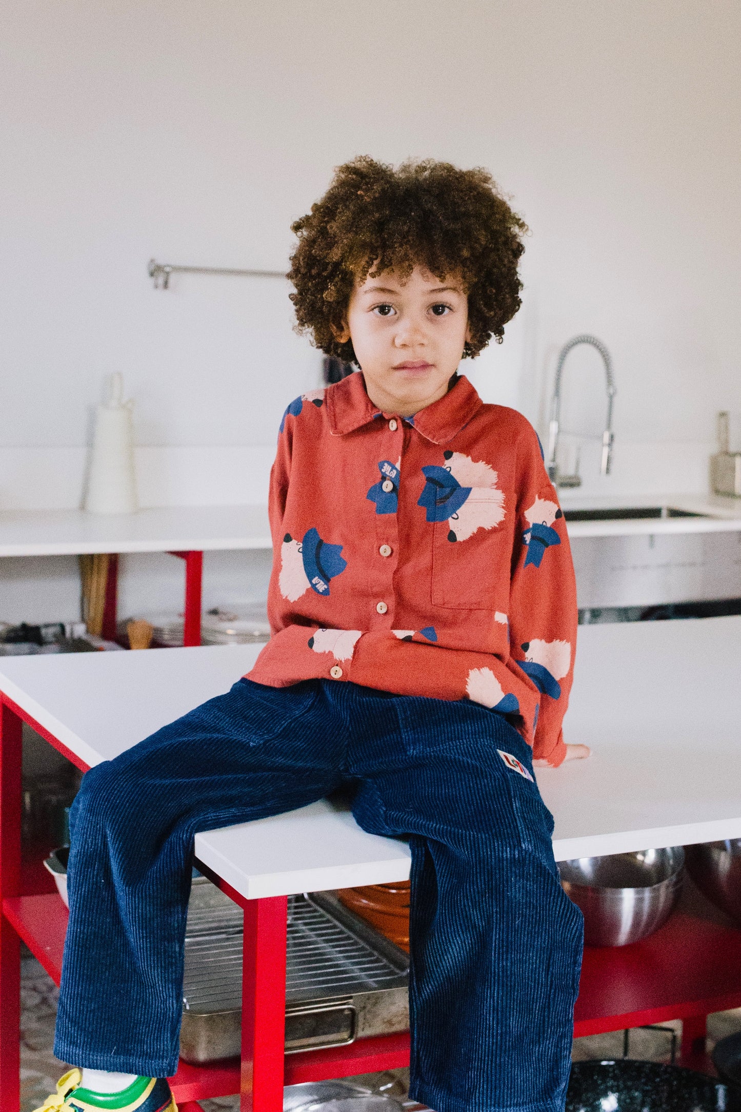 Cord-Hose in Indigo von Lötiekids