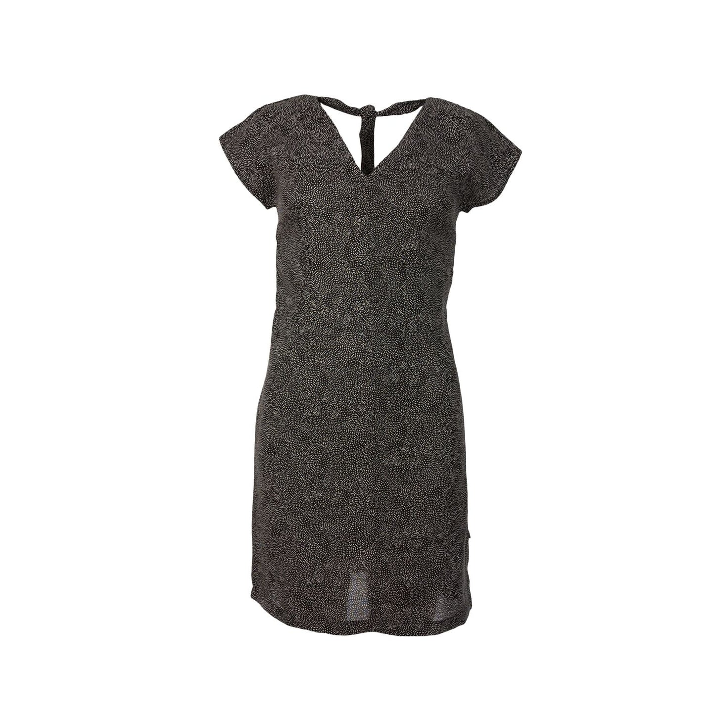 SALE -50%: Damenkleid mit kleinen Tupfen aus Tencel Crepe