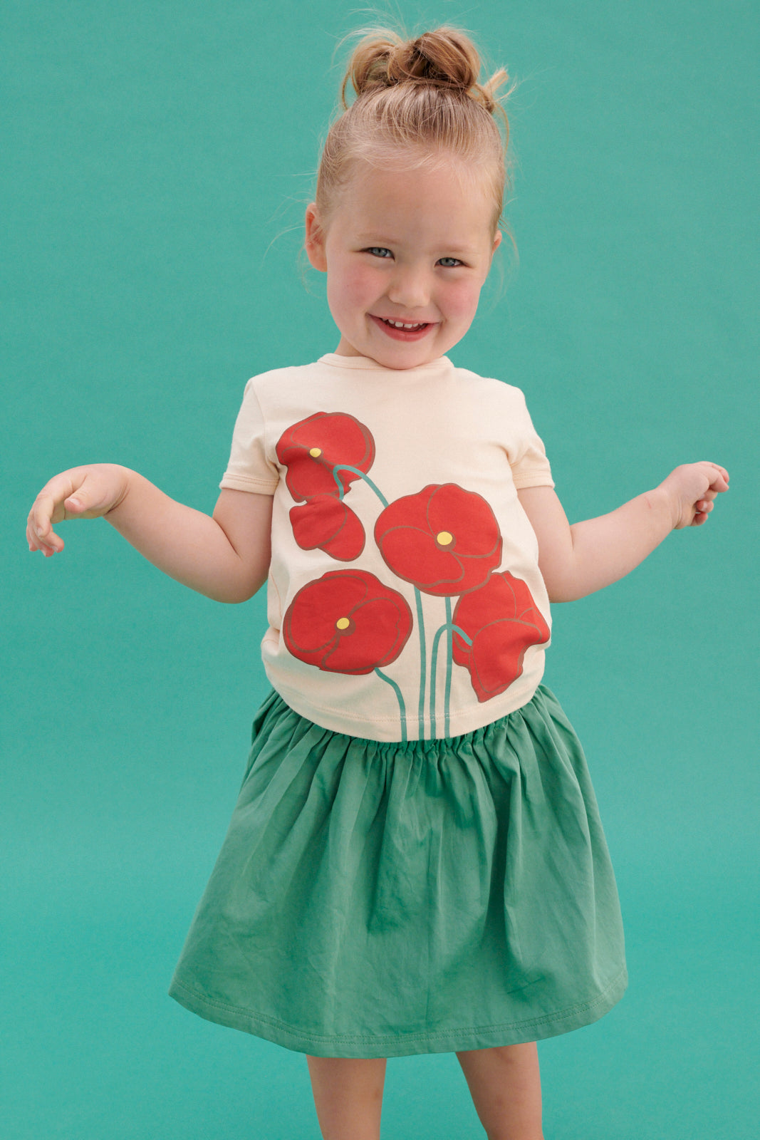 SALE: T-shirt mit Mohnblumen von Lily Balou