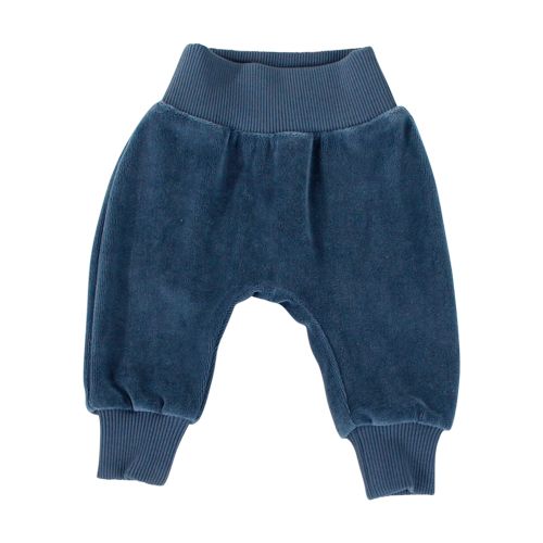 Velours-Hose in Blau von Onolulu