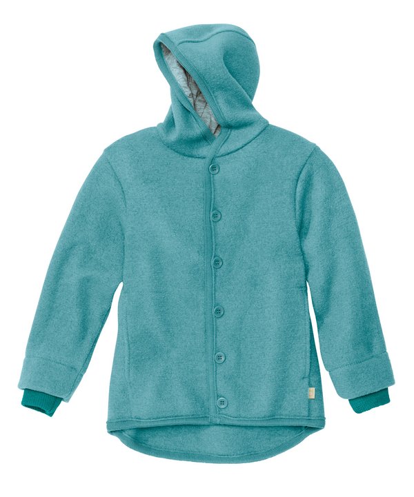 Wollwalk Winterjacke in Lagoon von Disana