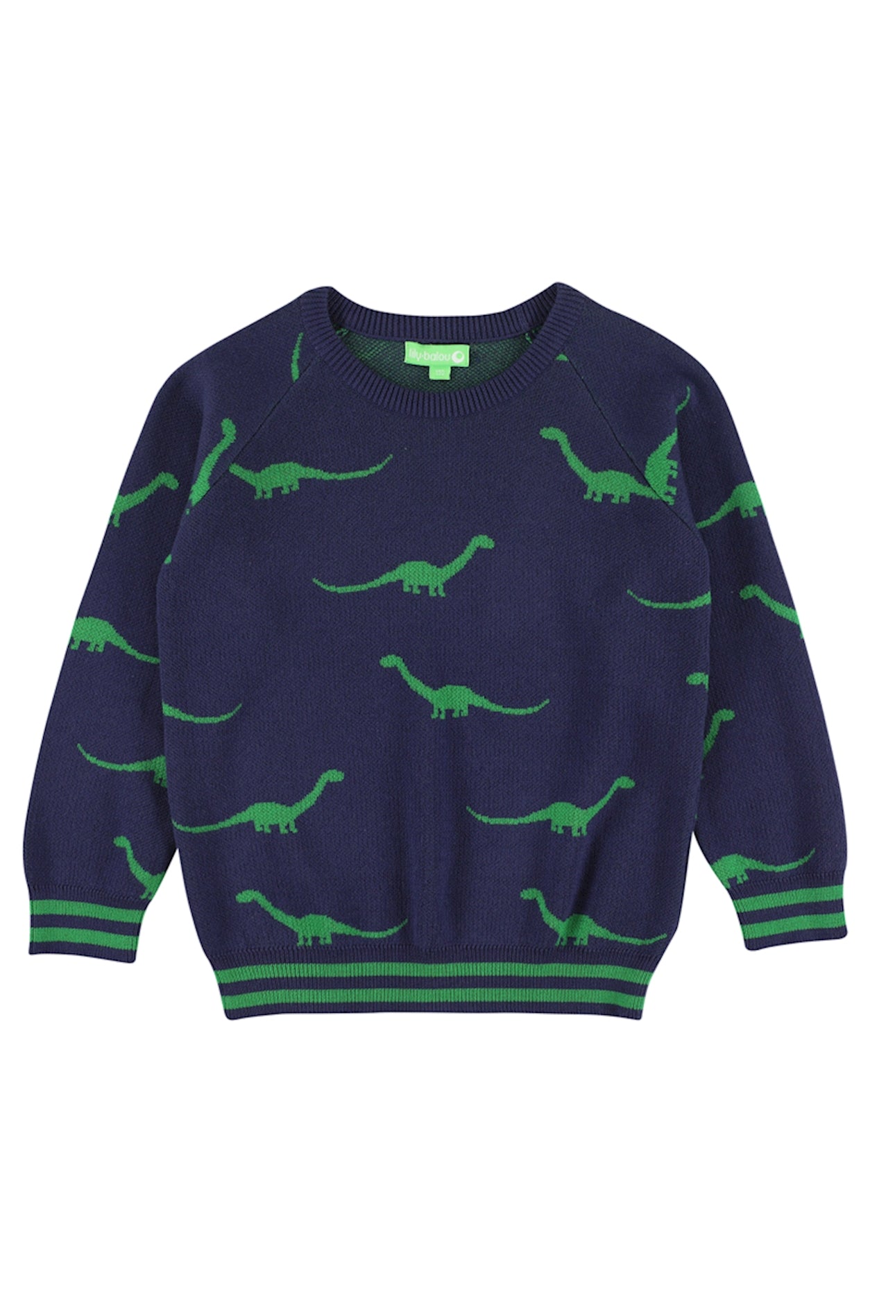 SALE: Gestrickter Pulli mit Dinos von Lily Balou
