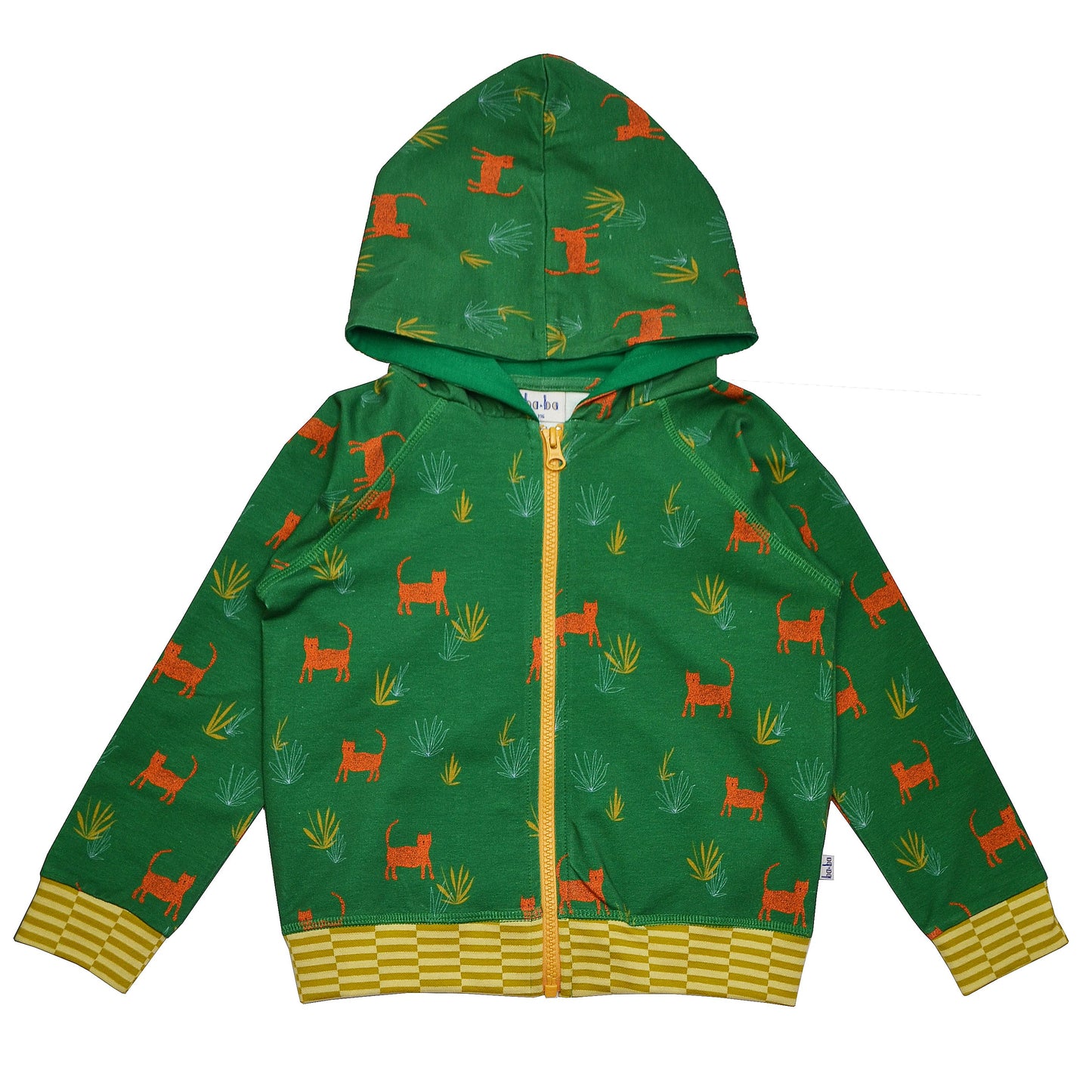 SALE: Kapuzenjacke mit Katzen von Baba