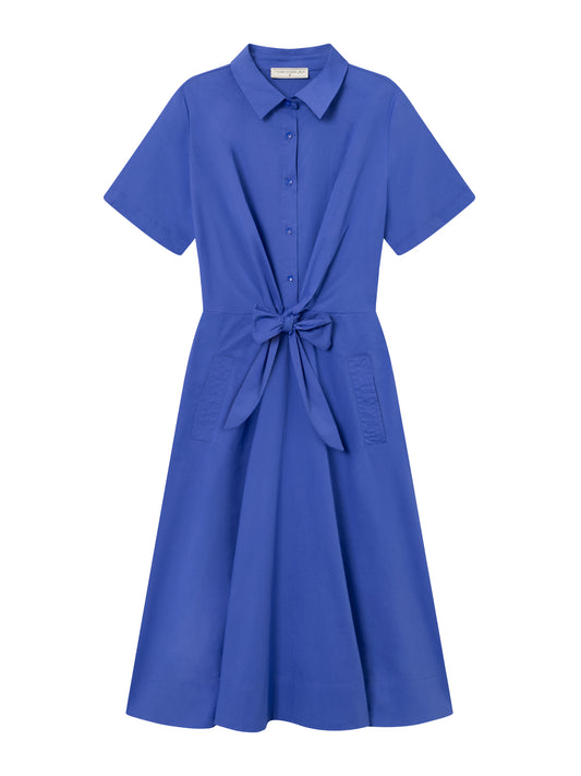 -30%: Sommerkleid in Blau von Mademoiselle YéYé