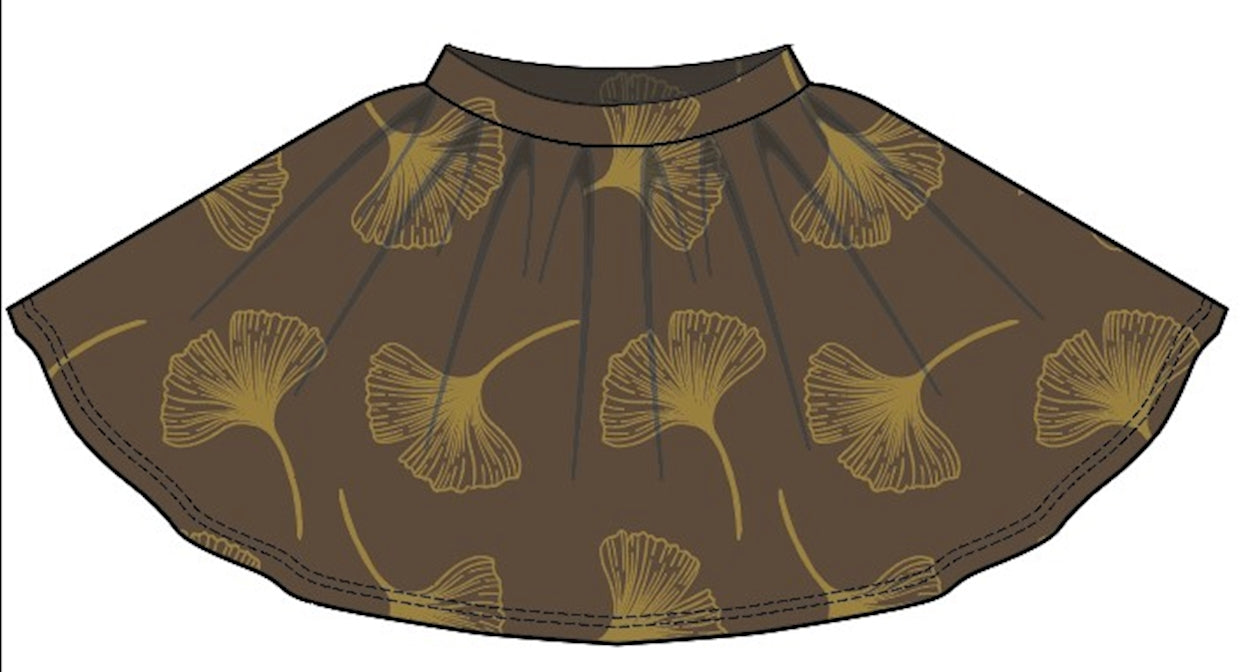 SALE: TellerJupe mit Ginkgo von Lily Balou
