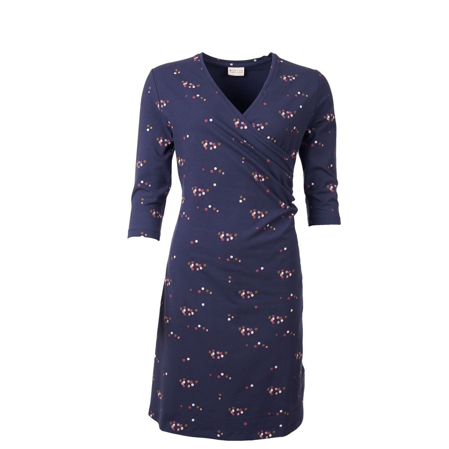 SALE: Wickel-Damenkleid mit farbigen Tupfen Froy&Dind (heute Chills&Fever)