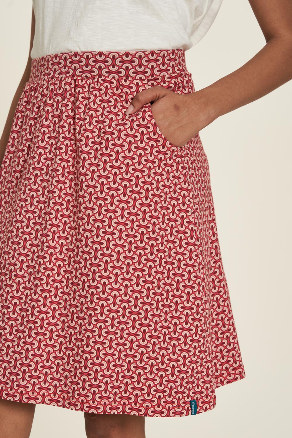 Jupe mit Taschen Waves von Tranquillo