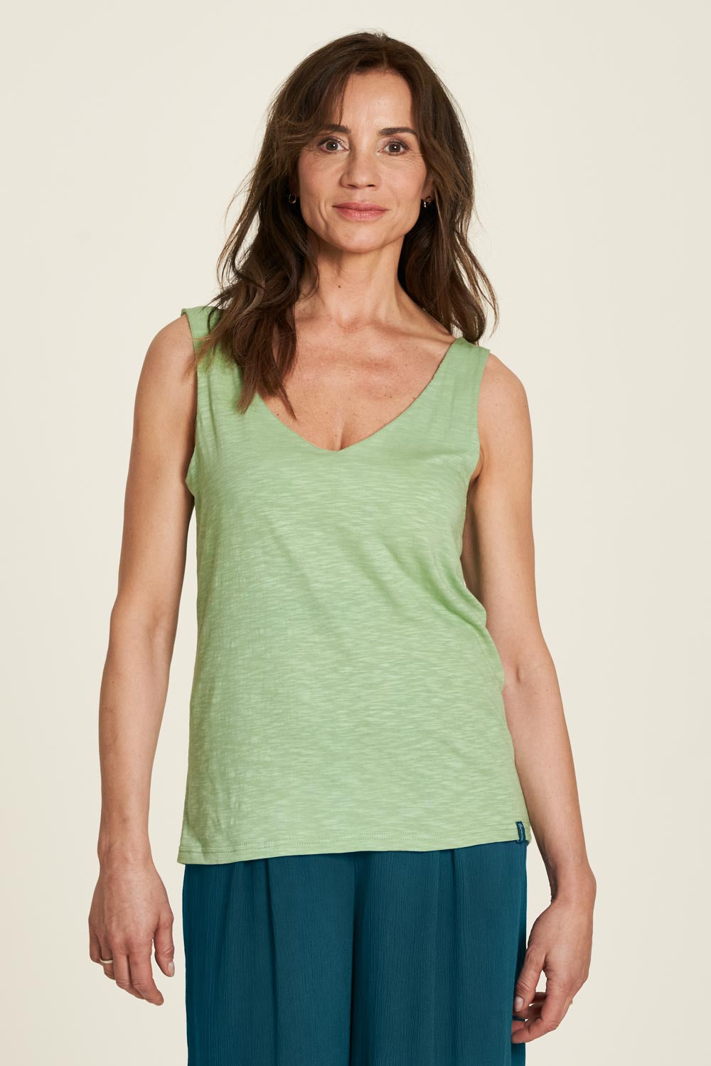 SALE: Lockeres Top in Topaz Green von Tranquillo