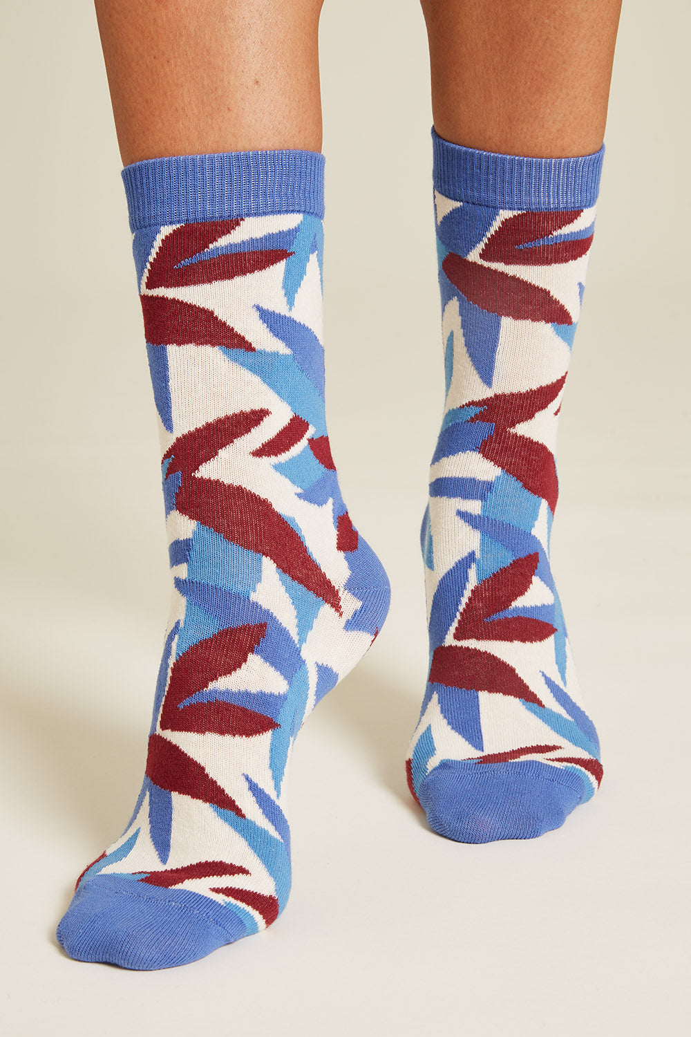 Socken bloom dreifarbig