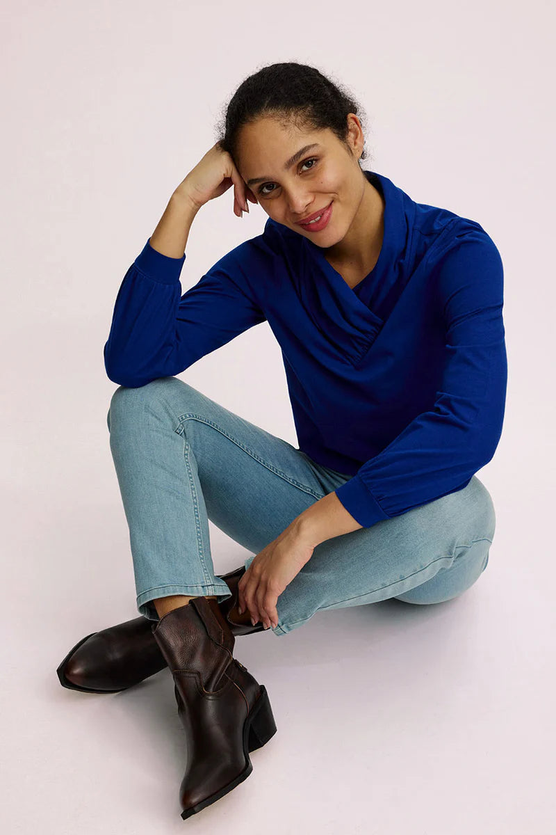 Shirt in Tintenblau von Tranquillo