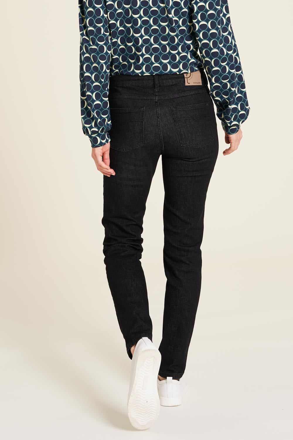 SALE: Skinny-Jeans in Schwarz von Tranquillo