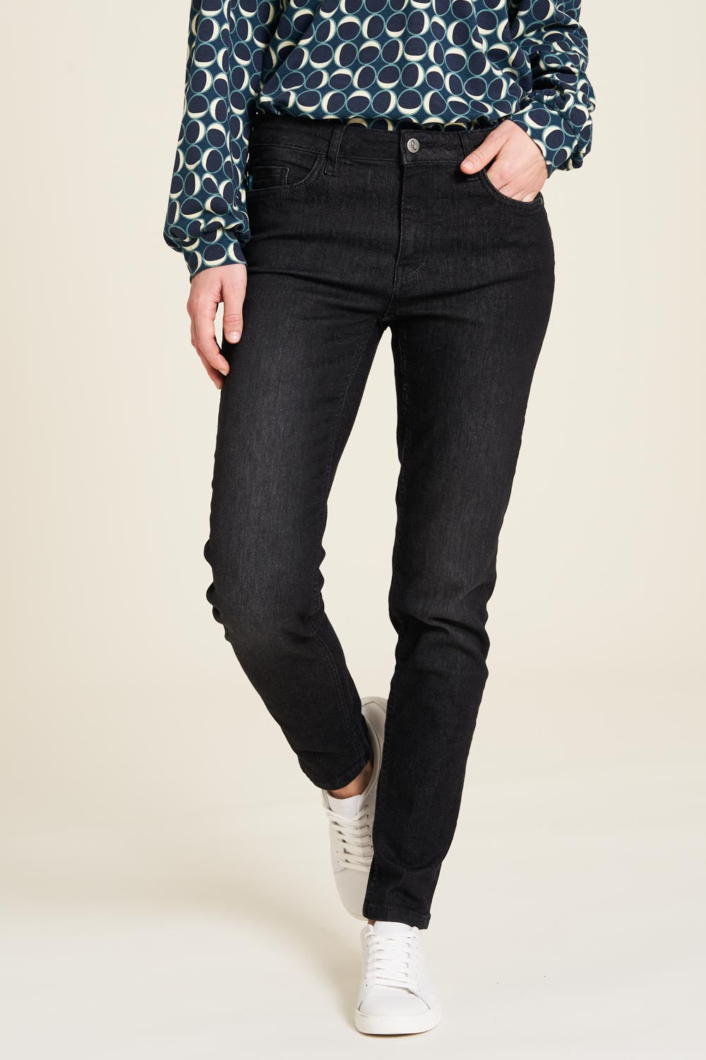 SALE: Skinny-Jeans in Schwarz von Tranquillo