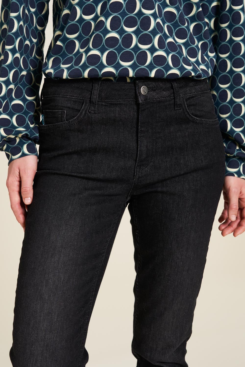 SALE: Skinny-Jeans in Schwarz von Tranquillo