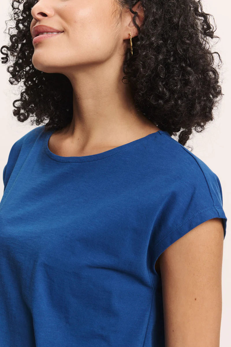 T-shirt in navy von Tranquillo