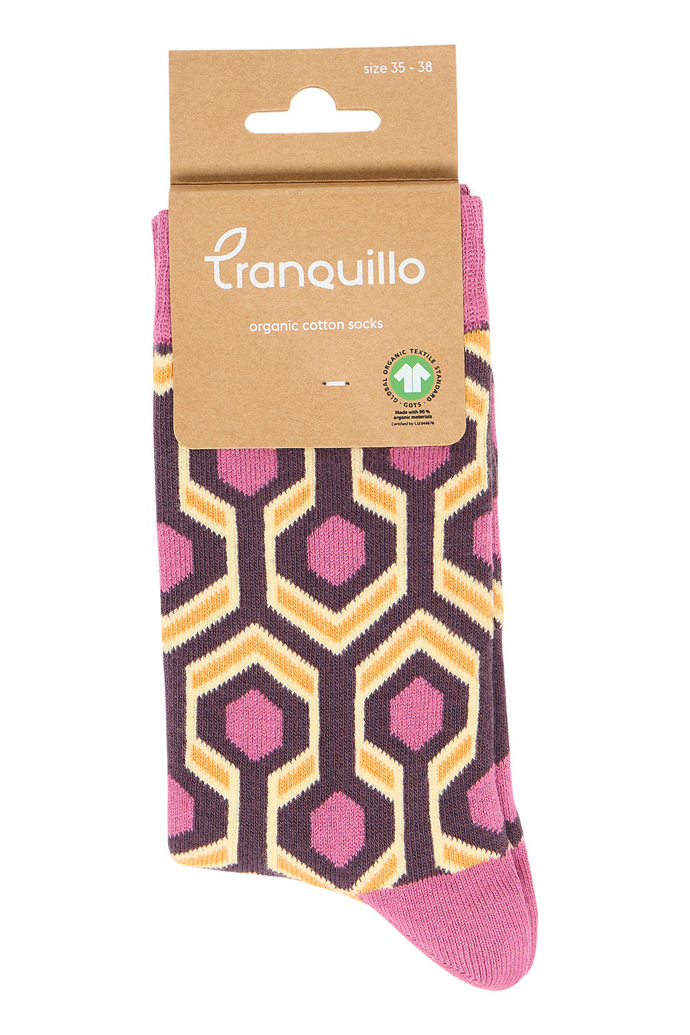 Socken geometrisch gemustert in diversen Farben von Tranquillo