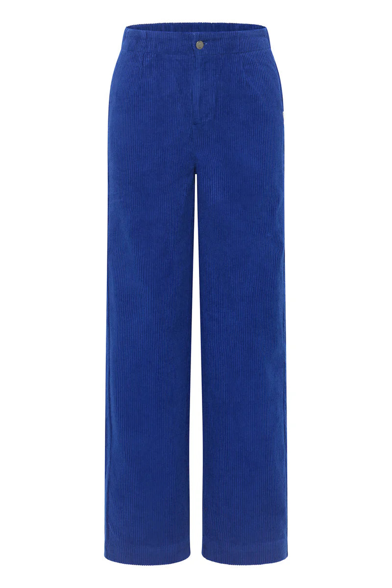 Cord-Hose in Tintenblau von Tranquillo