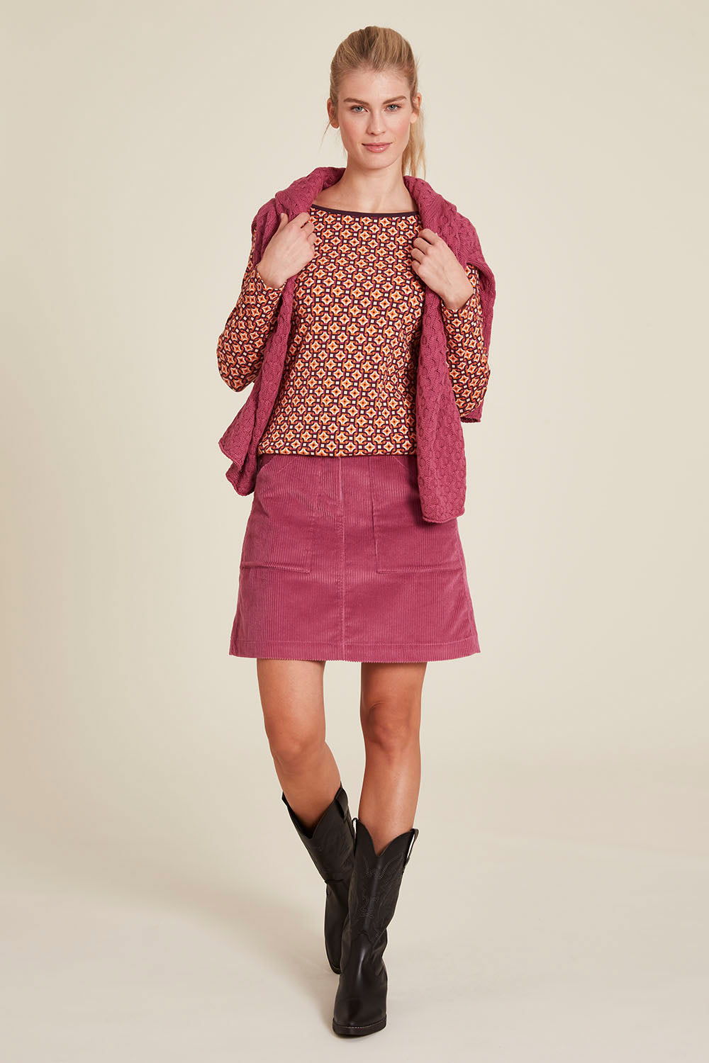 Langarmshirt Tiles von Tranquillo
