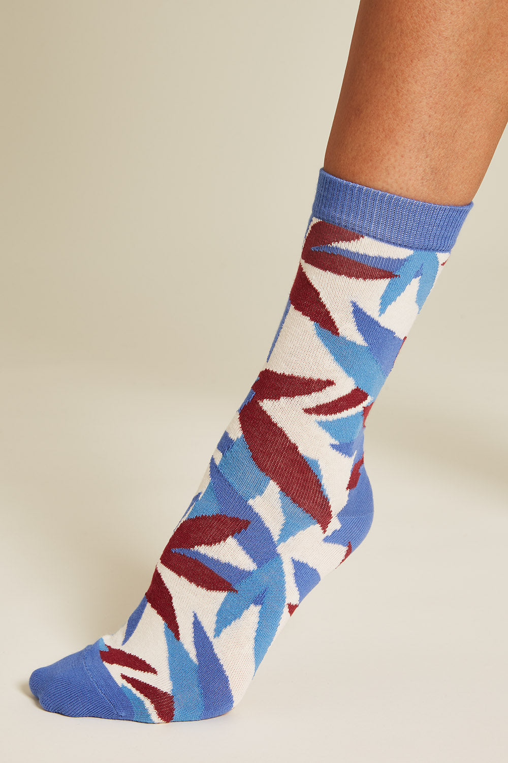 Socken bloom dreifarbig