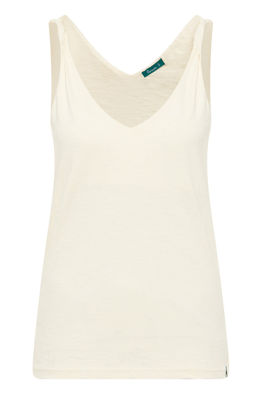 SALE: Lockeres Top in Warm Sand von Tranquillo