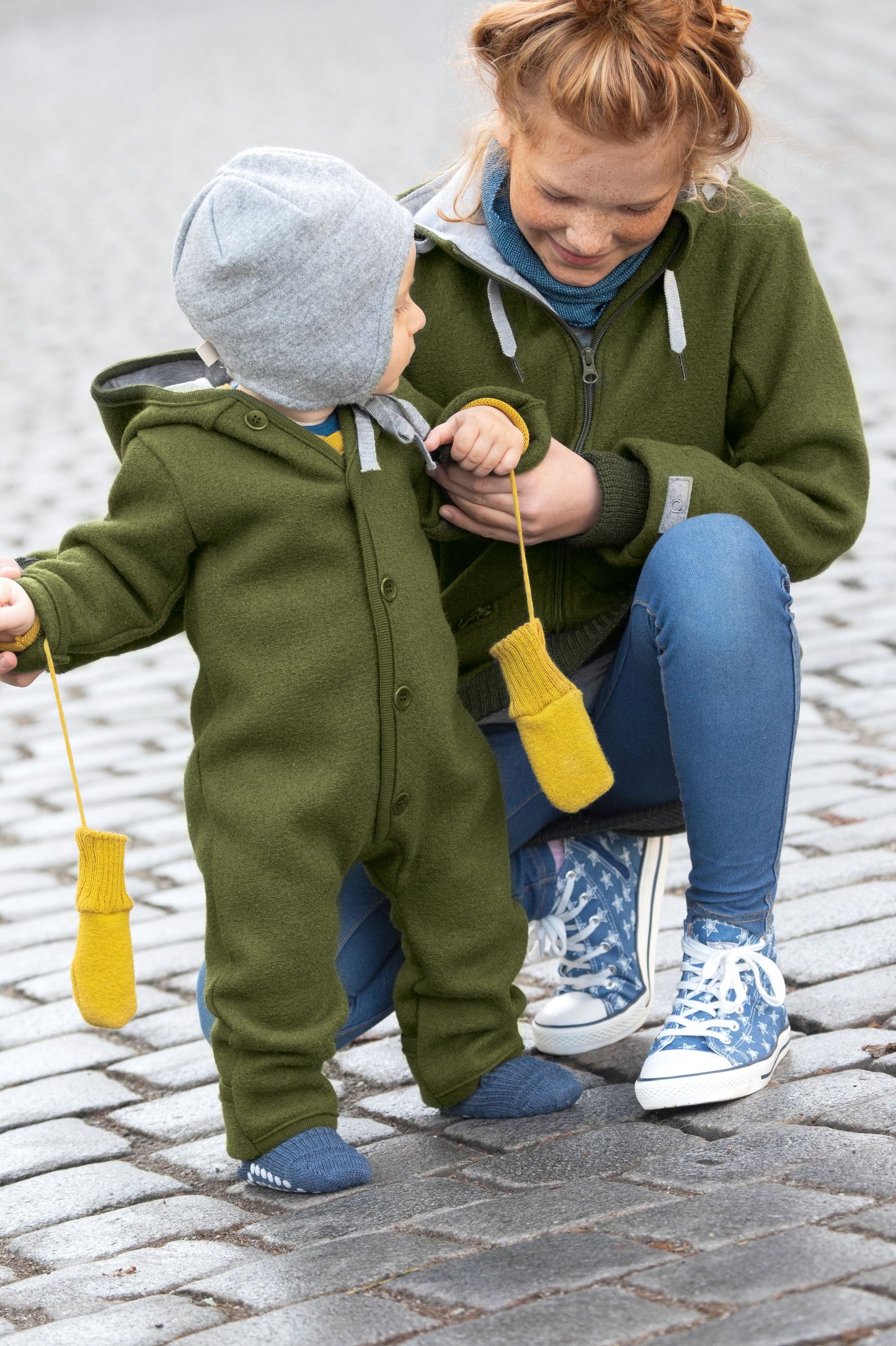 -20%: Wollwalk-Winteroverall in Marine von Disana