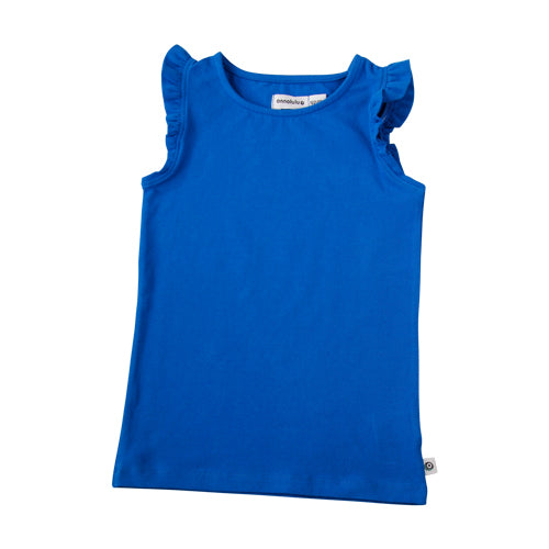 Uni T-Shirt in Blau