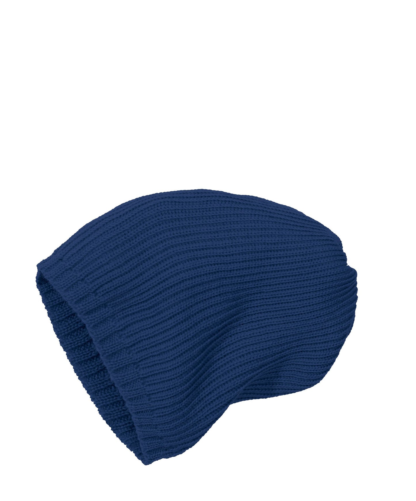 -20%: Woll-Strickmütze in Marine von Disana
