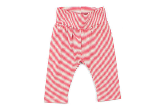 Baby-Hose gestreift beige/rosa von Froy&Dind