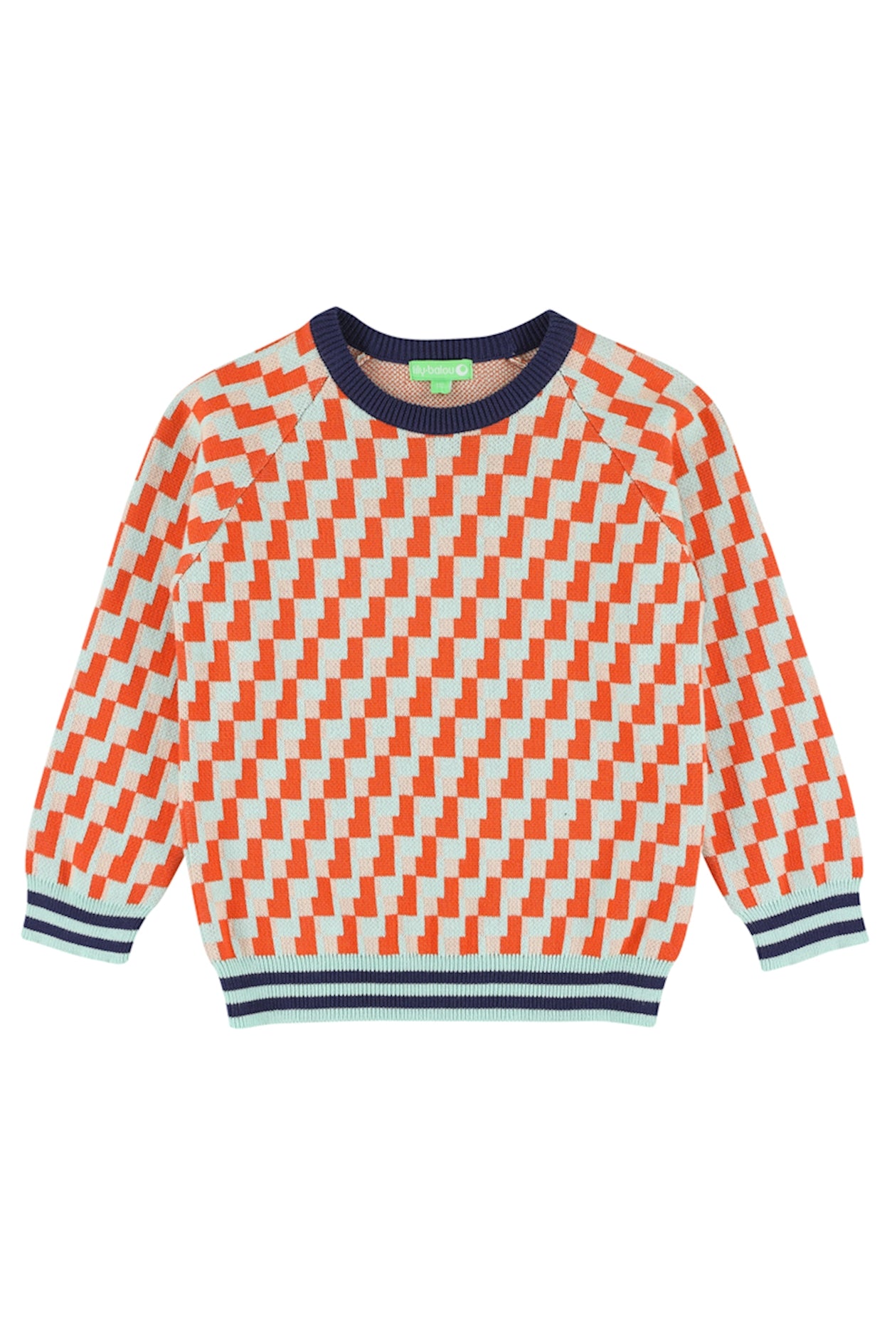 SALE: Gestrickter Pulli geometrisch von Lily Balou