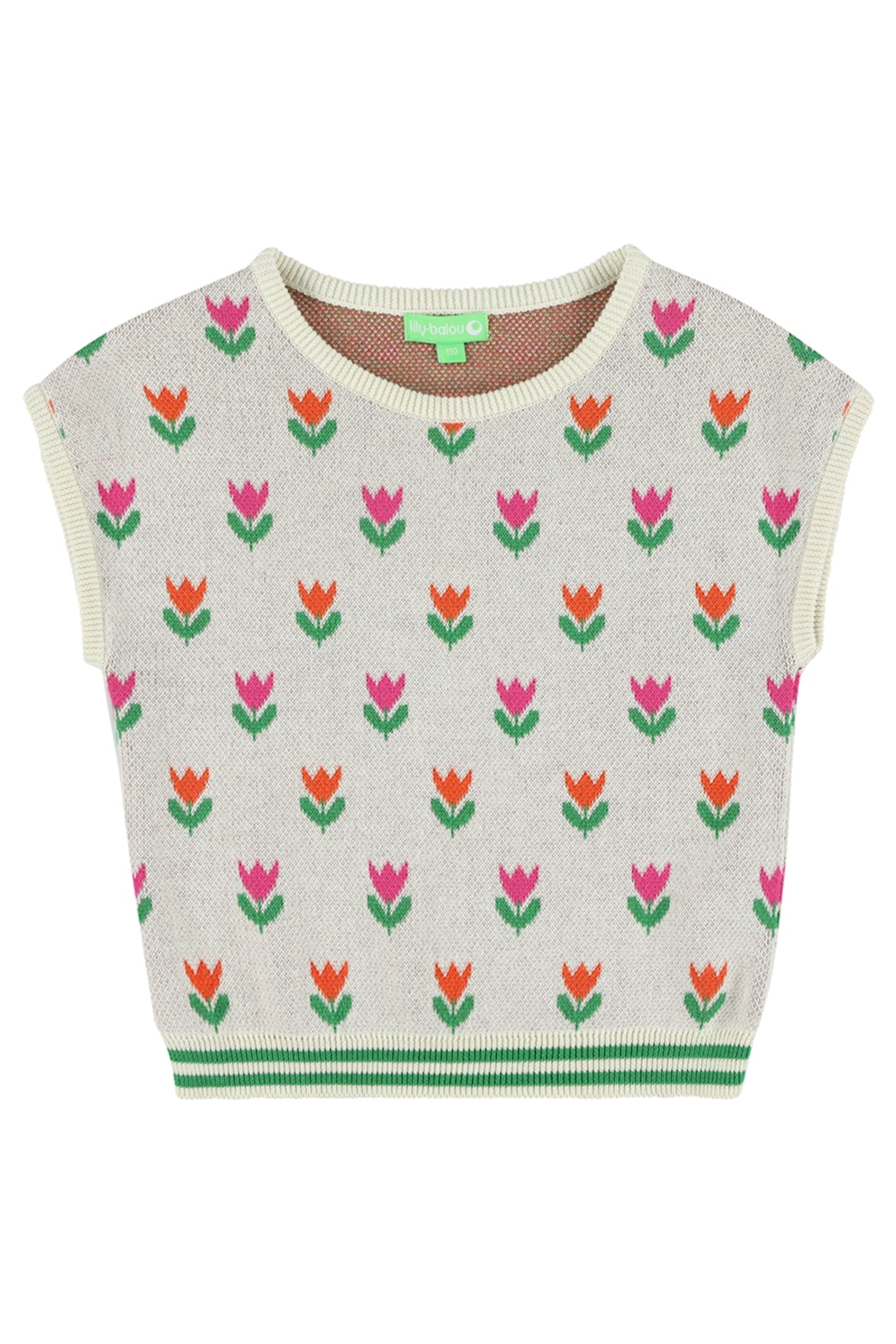SALE: Strick-Shirt mit Tulpen von Lily Balou