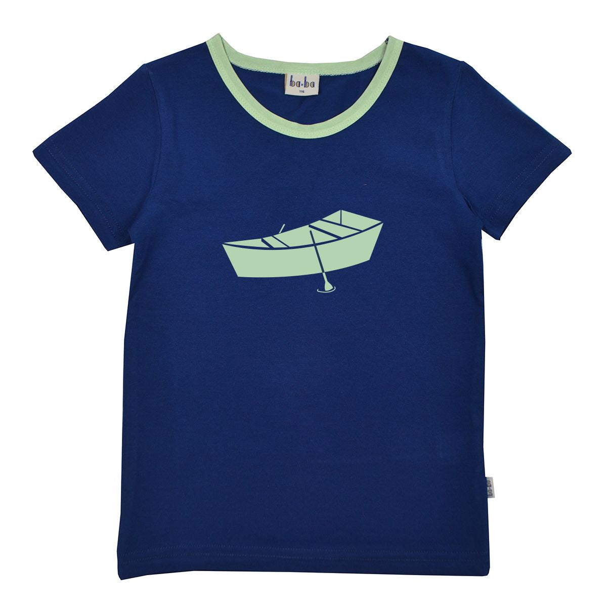 SALE: T-shirt mit Boot auf Dunkelblau von Baba