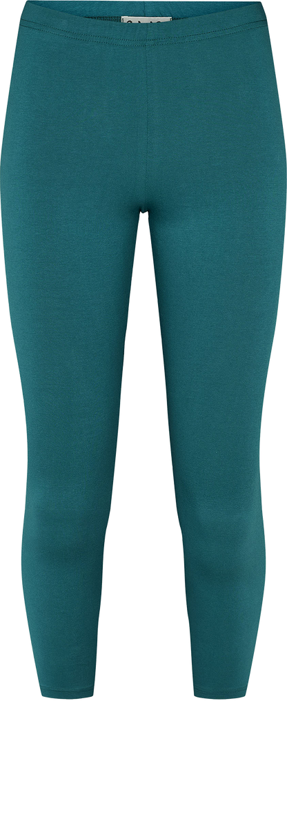 3/4-Leggings aus Bio-Baumwolle in Türkis von Jalfe