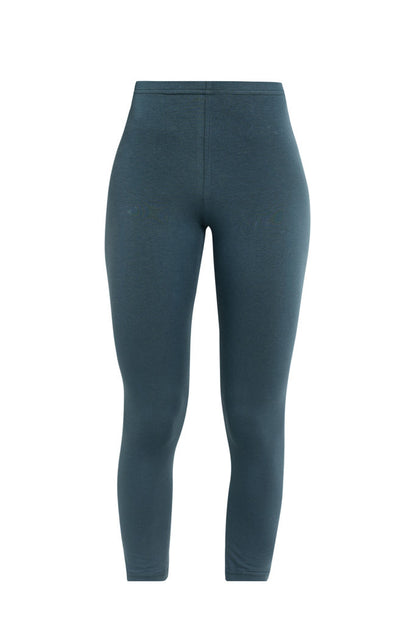 3/4-Leggings aus Bio-Baumwolle in Petrol von Jalfe
