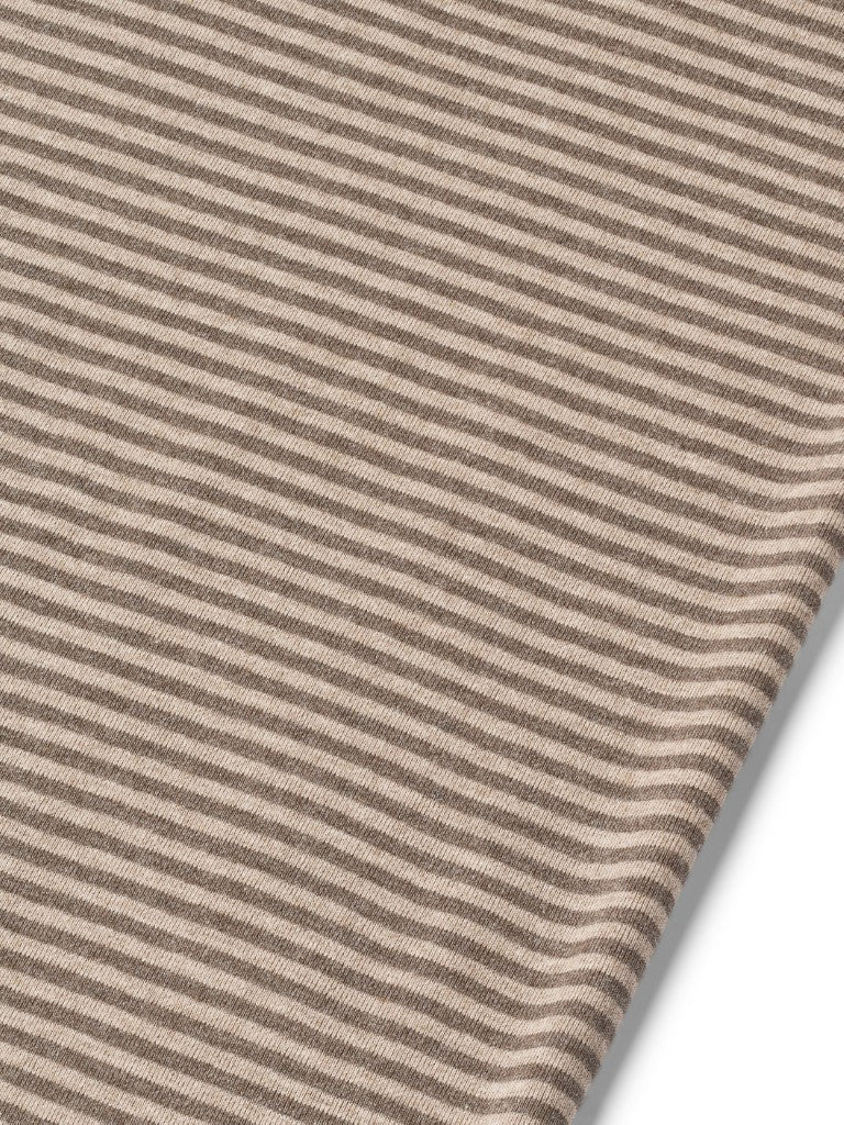 Damenshirt Langarm  gestreift braun/beige von Jalfe