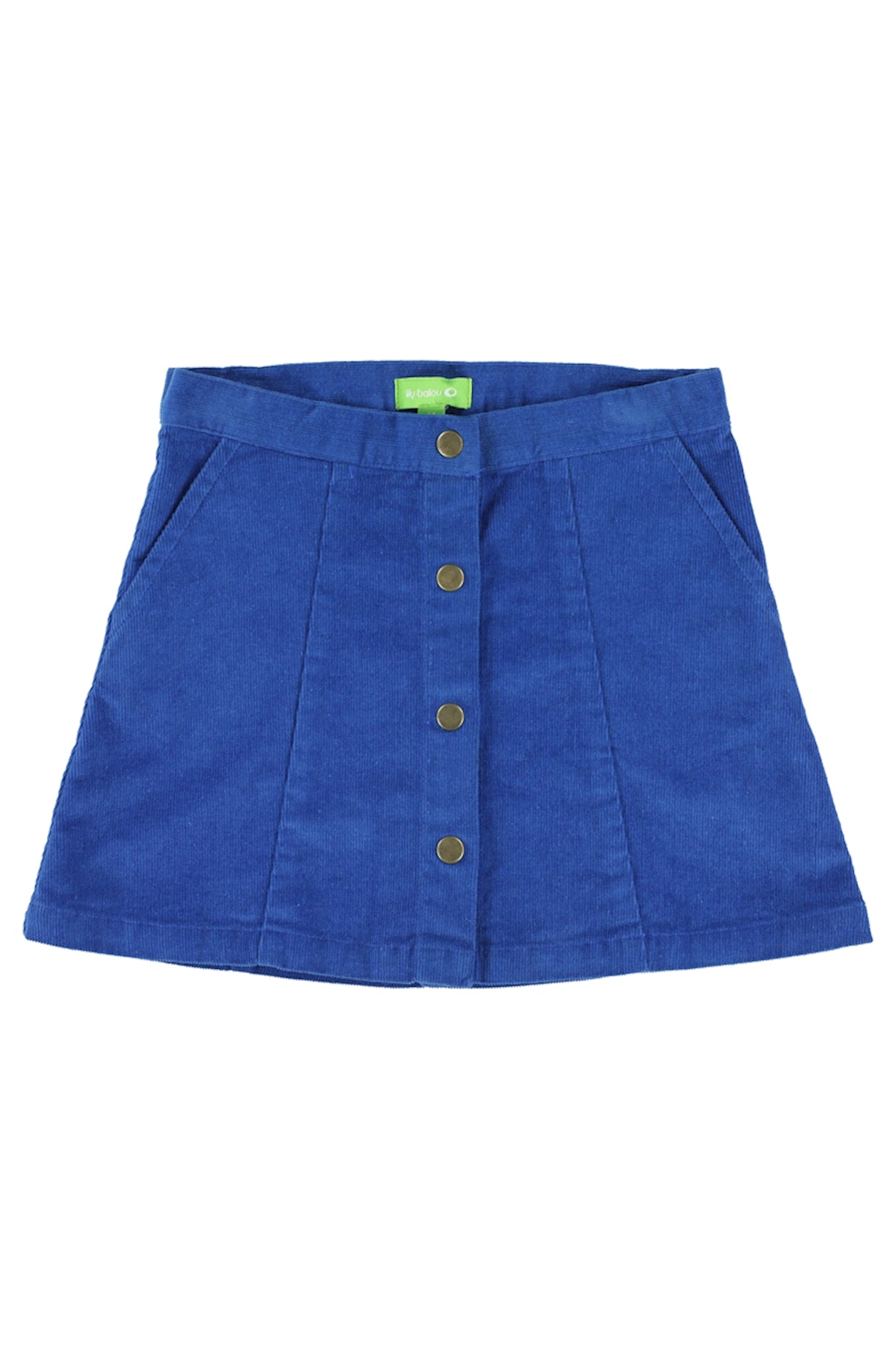 SALE: Cord-Jupe in Meerblau von Lily Balou