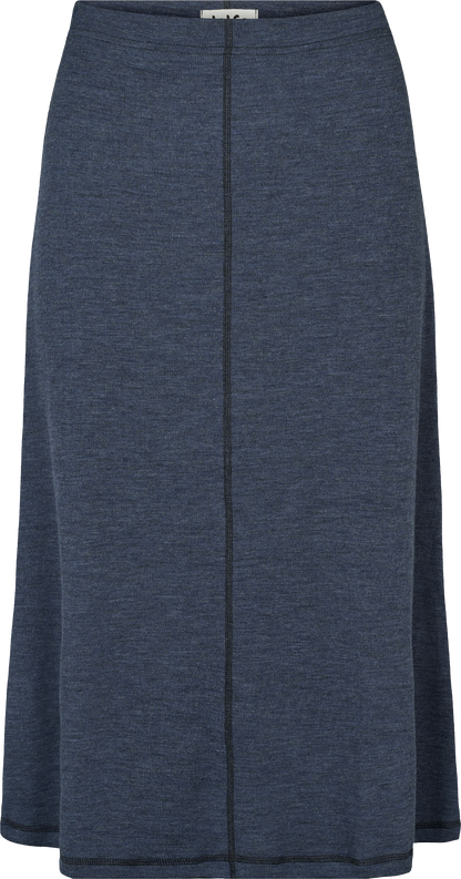Damenjupe in A-Form in Denim Melange von Jalfe