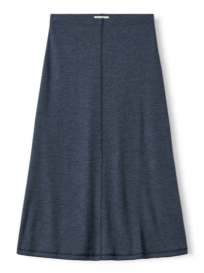 Damenjupe in A-Form in Denim Melange von Jalfe