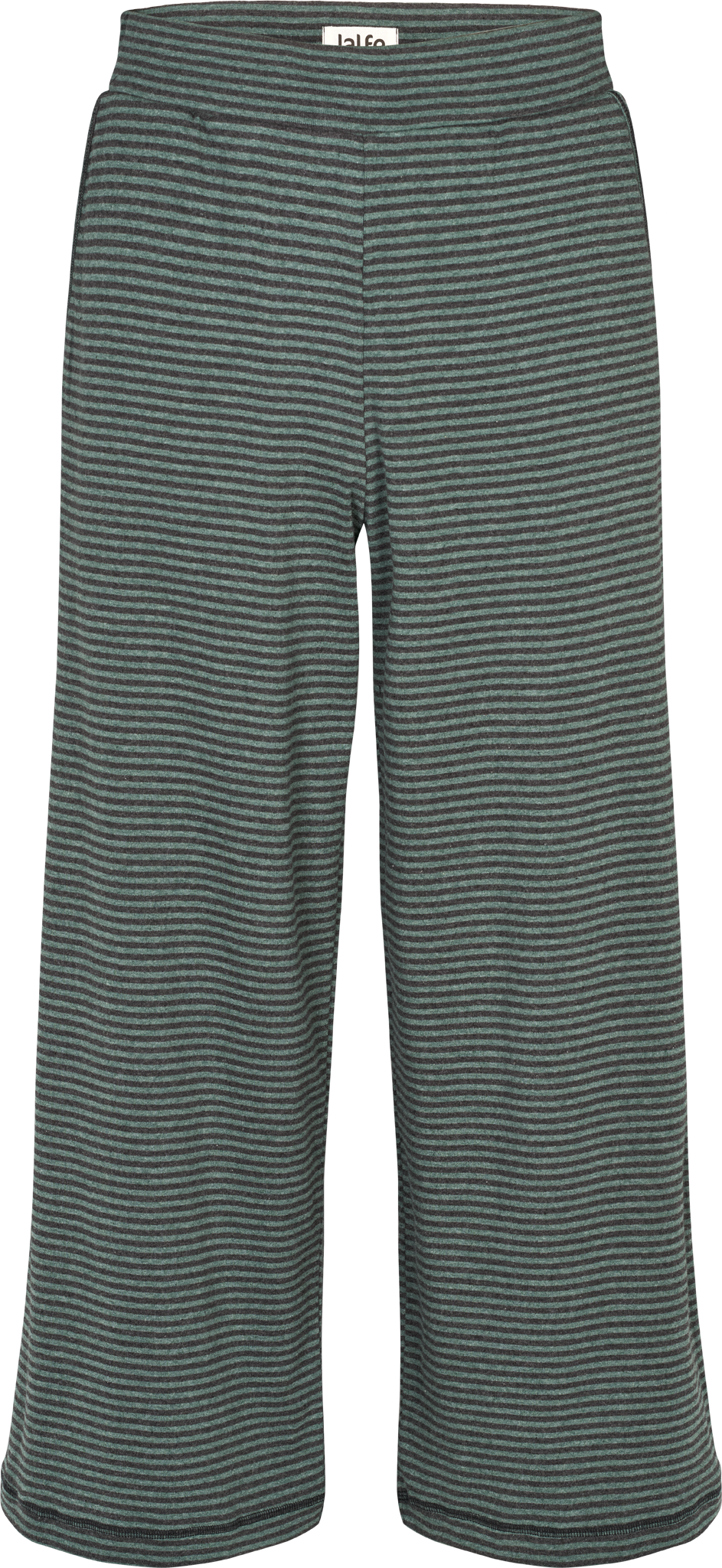 Hose gestreift Anthrazit/Sea mélange von Jalfe