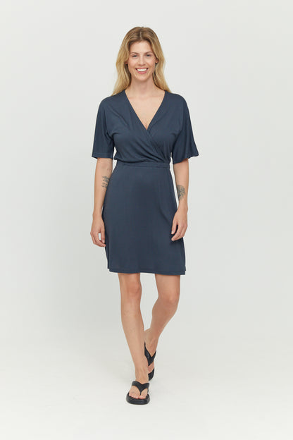 Sommerkleid in Tintenblau von Mazine