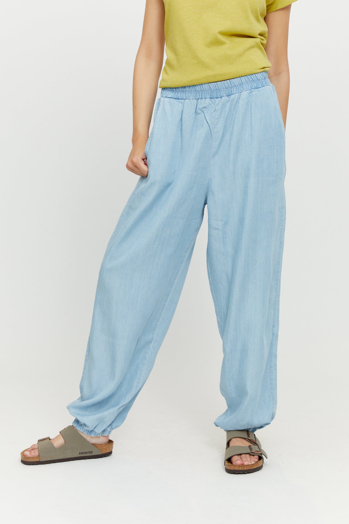 Helle Denim Sommerhose Ecovero von Mazine