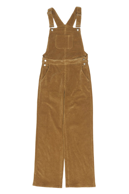 Cord-Latzhose in Dried Olive von Mazine