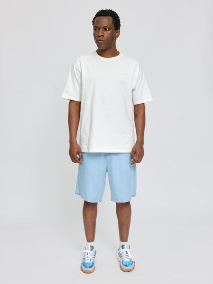 Denim-Shorts in Hellblau von Mazine