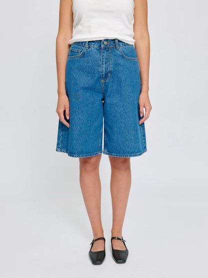 Denim Bermuda Shorts von Mazine