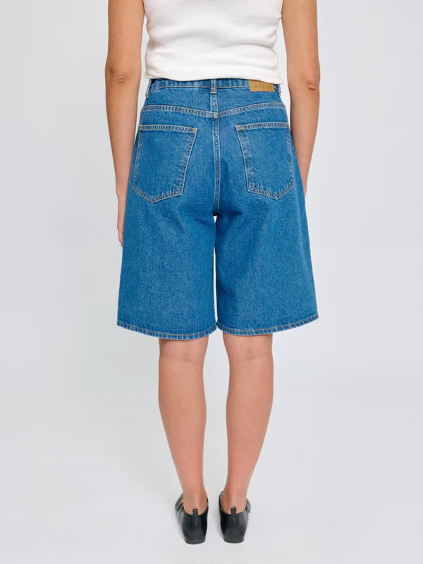 Denim Bermuda Shorts von Mazine