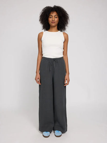 Leinenhose in moon von Mazine