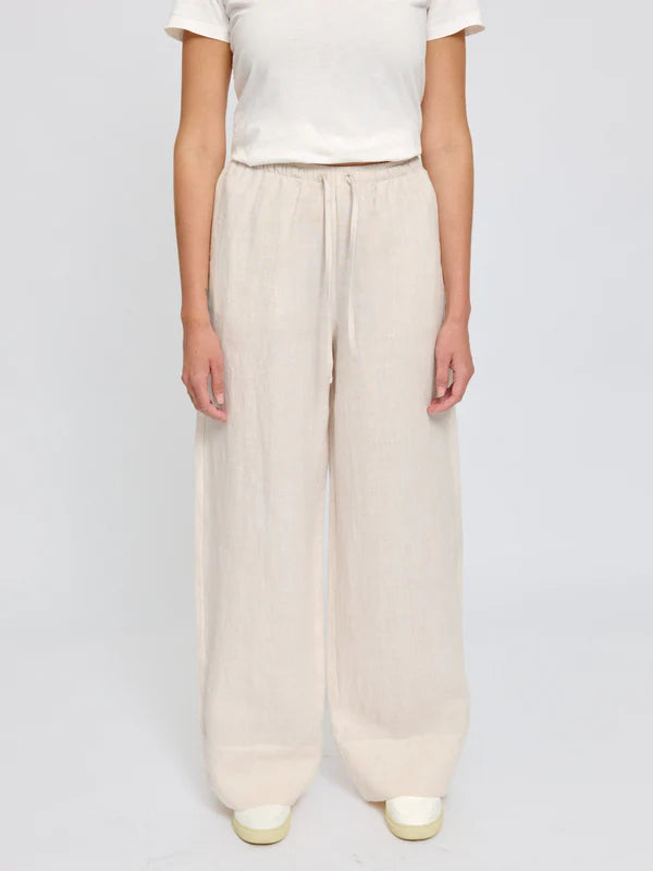 Leinenhose in moon von Mazine