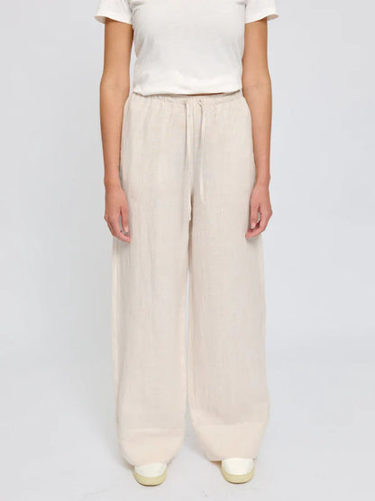 Leinenhose in moon von Mazine