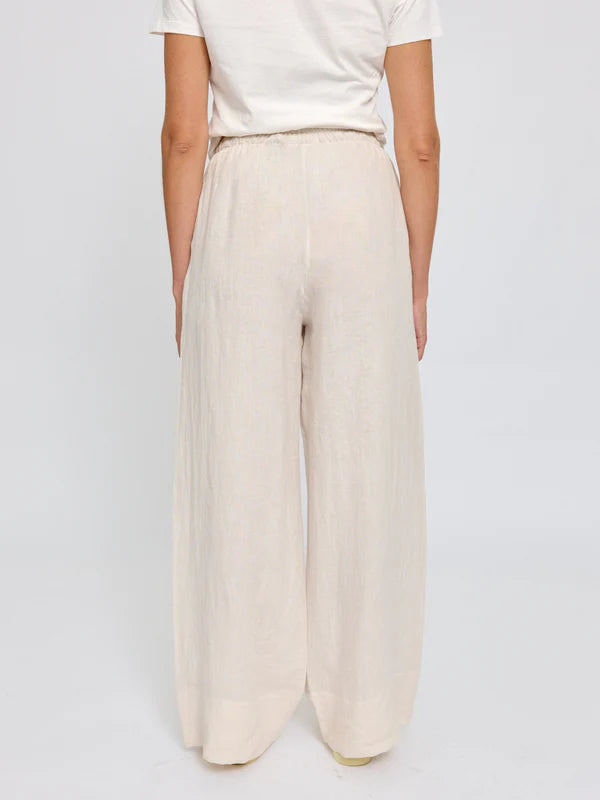 Leinenhose in moon von Mazine