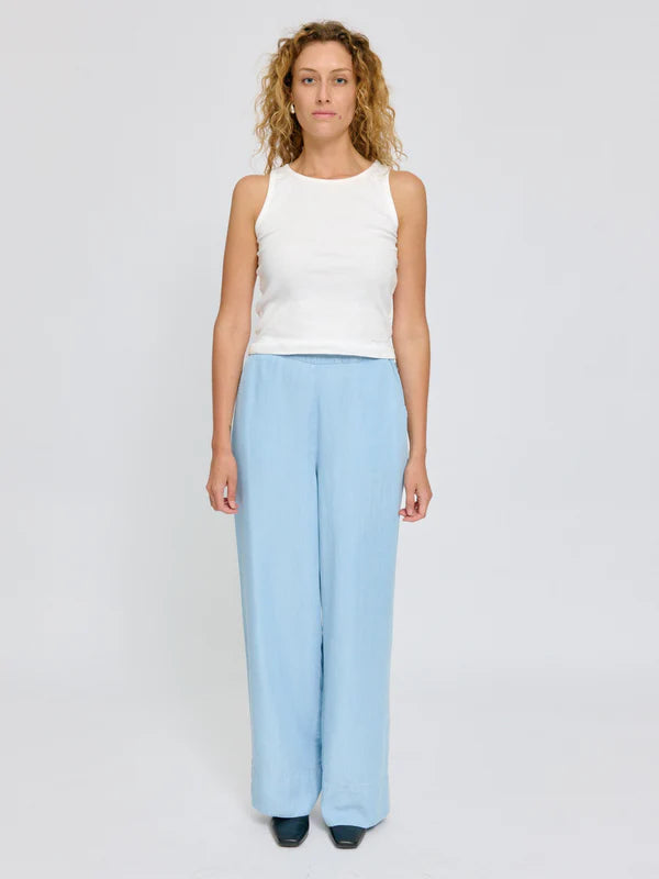 Denim Sommerhose light blue von Mazine