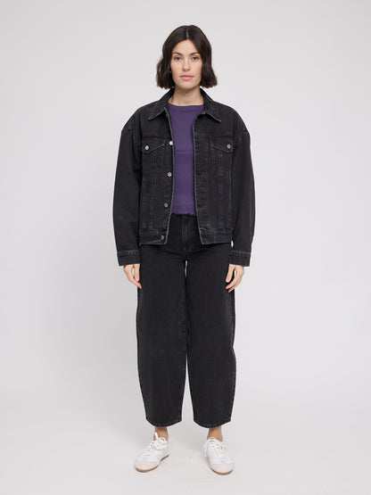 Jeansjacke dunkelgrau von Mazine
